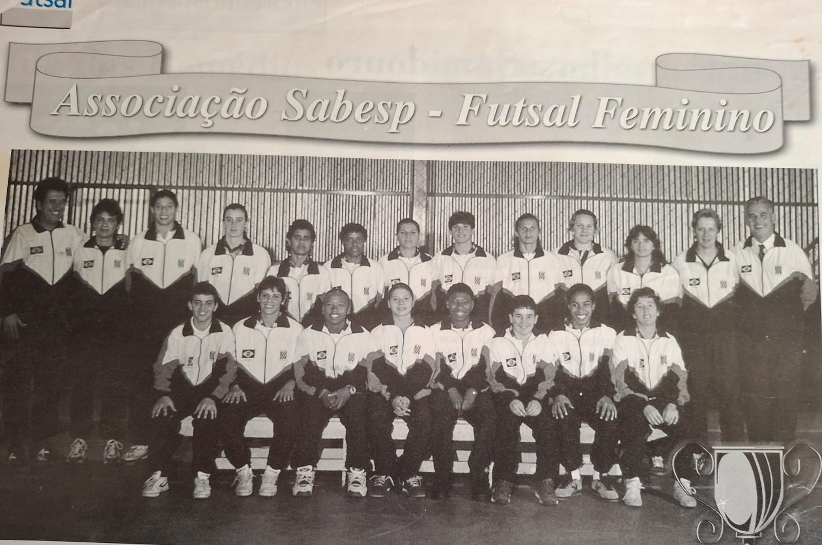 Registro histórico de equipe do futebol feminino brasileiro
